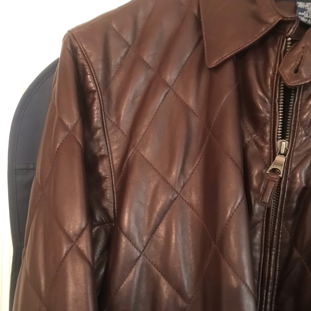 Vintage Polo Ralph Lauren Leather Jacket!!! - Picture 14 of 16